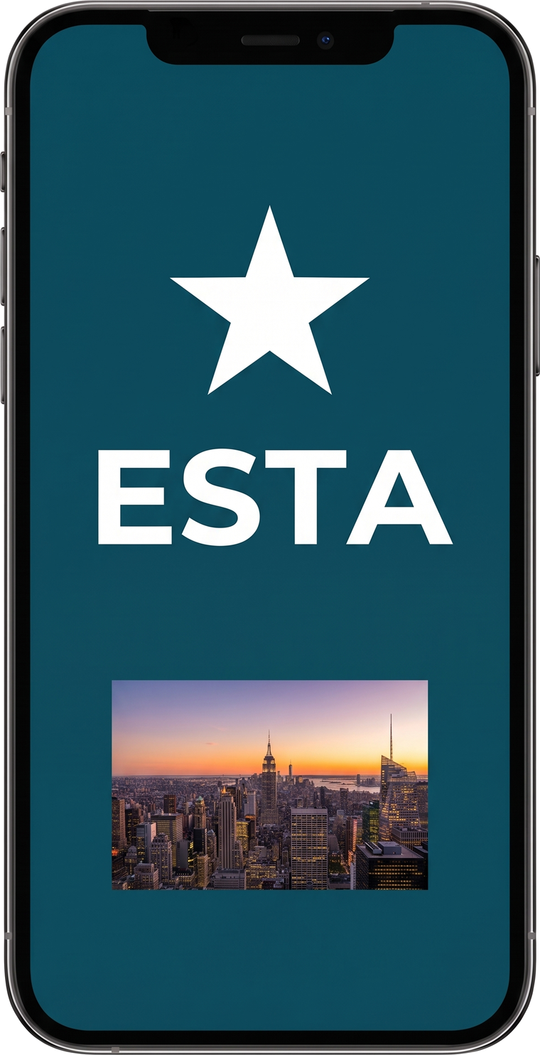 在手機上申請 ESTA
